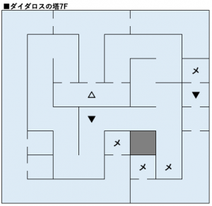 女神転生1攻略_ダイダロスの塔_7F